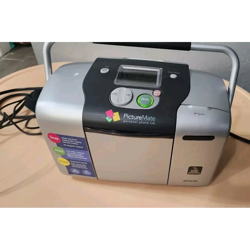 Epson PictureMate‎ Personal Photo Lab Printer Express Edition Tested.
